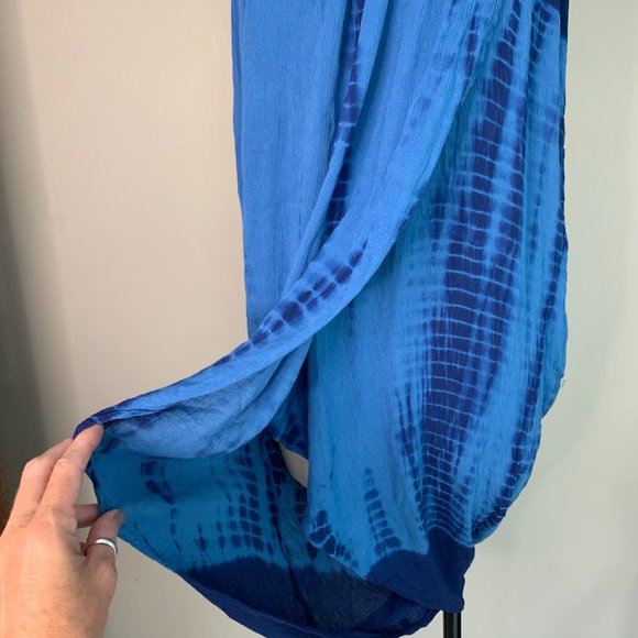 Green Dragon Cover-Up Wrap Dress - Picture 3 of 7